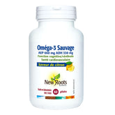 new roots herbal oméga-3 sauvage saveur de citron 60 gélules