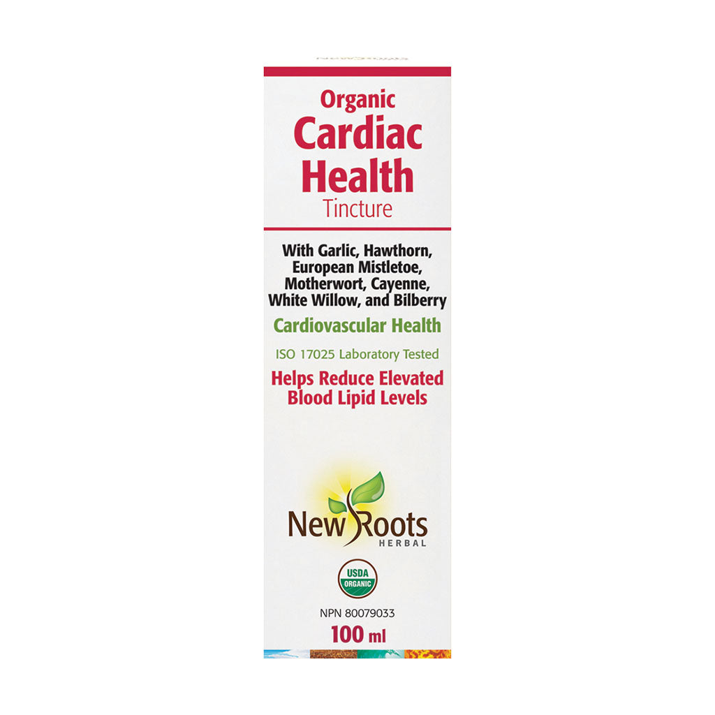 Organic cardiac health tincture New Roots - La Boite à Grains