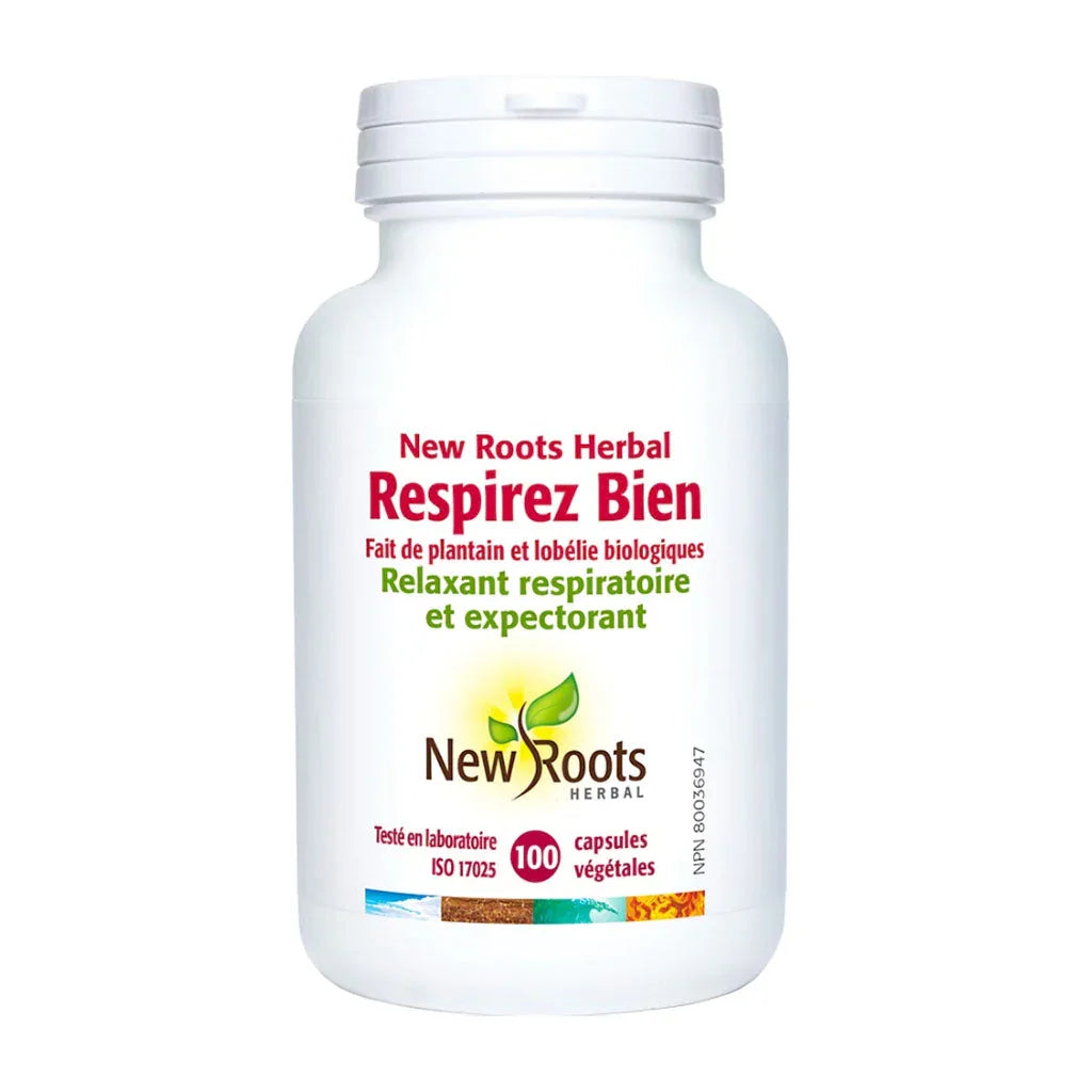Respirez bien New Roots Herbal - La Boite à Grains