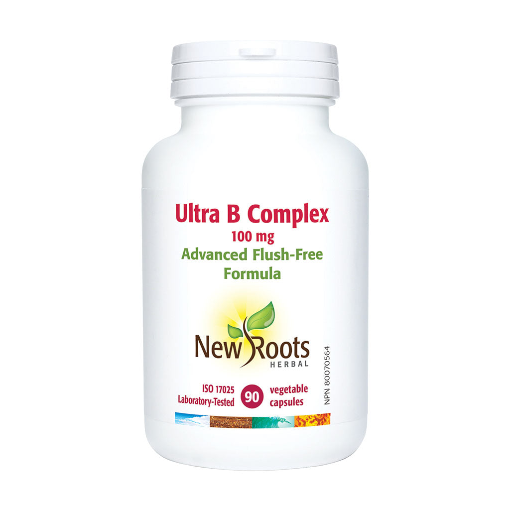 Ultra B complex 100 mg New Roots Herbal - La Boite à Grains