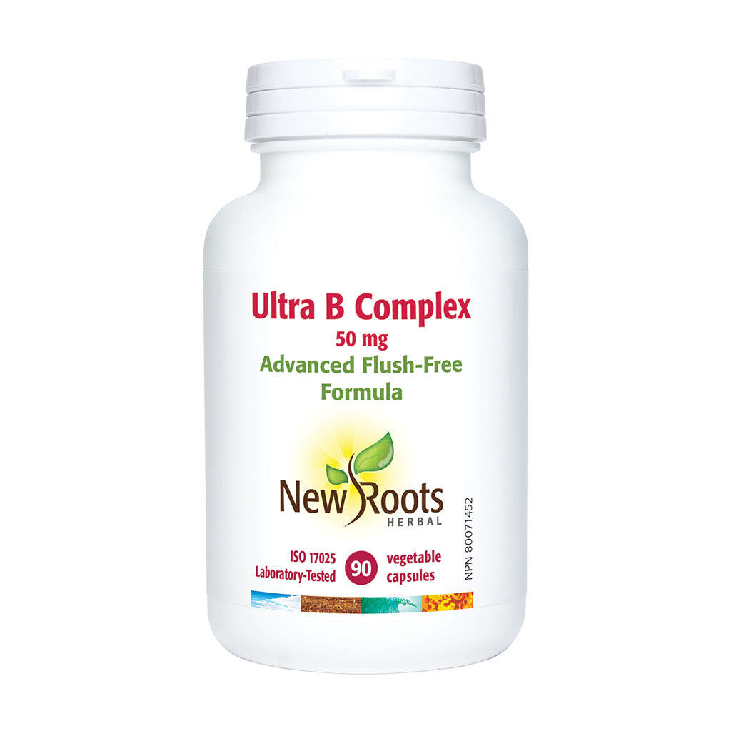 Ultra B complex 50 mg New Roots Herbal - La Boite à Grains