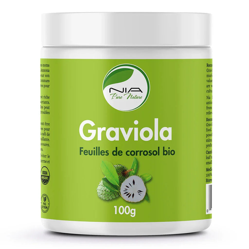 organic soursop graviola Nia Pure Nature - La Boite à Grains