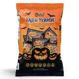 no whey bag of terror bretzels enrobés de chocolat aux pépites d'orange - La Boite à Grains