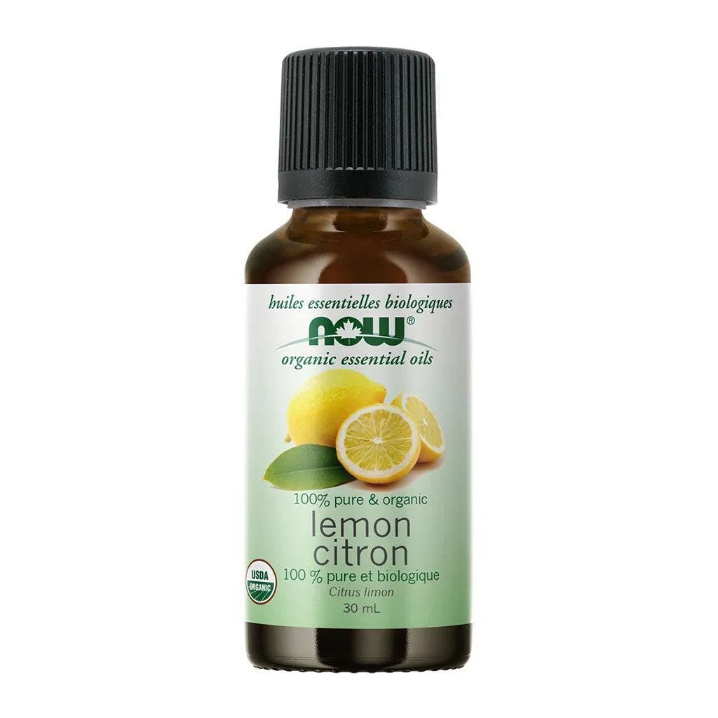 huile essentielle de citron biologique Now - La Boite à Grains