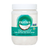 huile de noix de coco vierge biologique Nutiva - La Boite à Grains