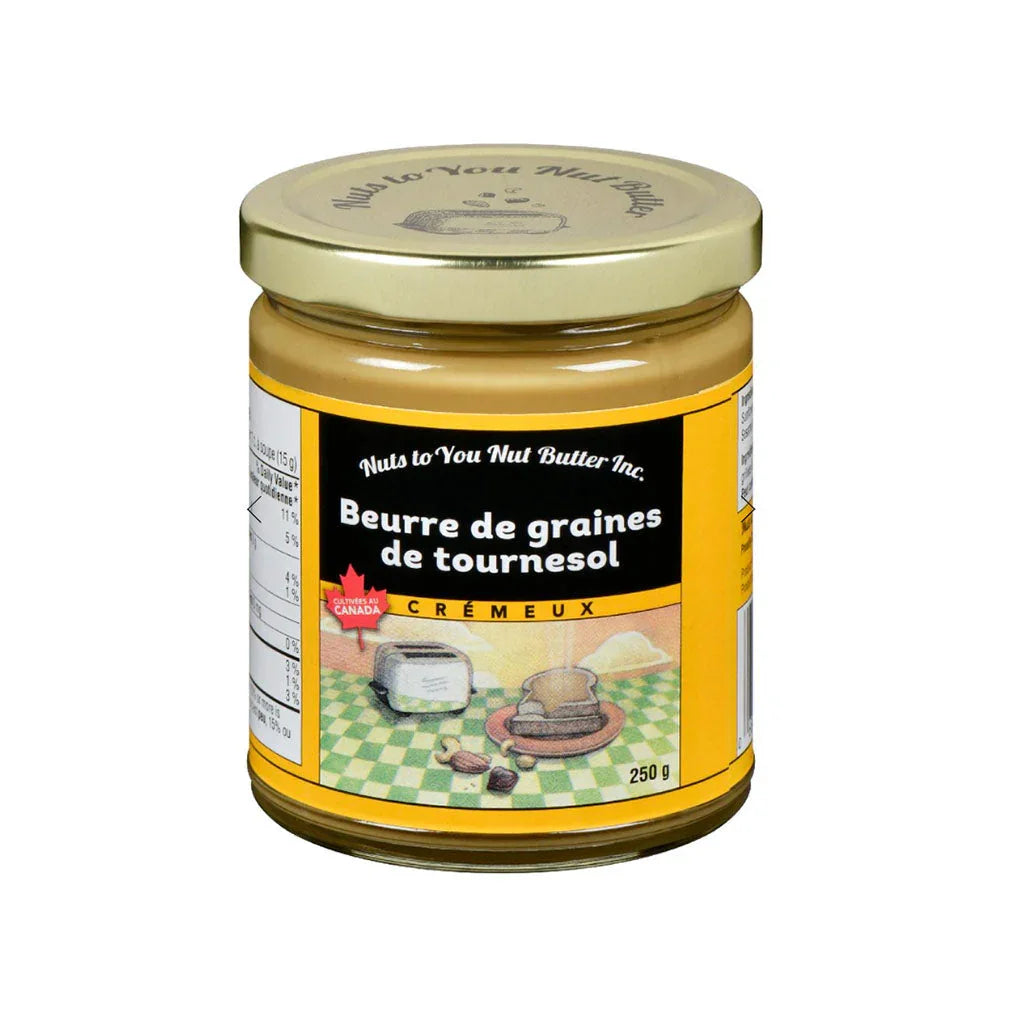 nuts to you creamy sunflower seed butter 250 g