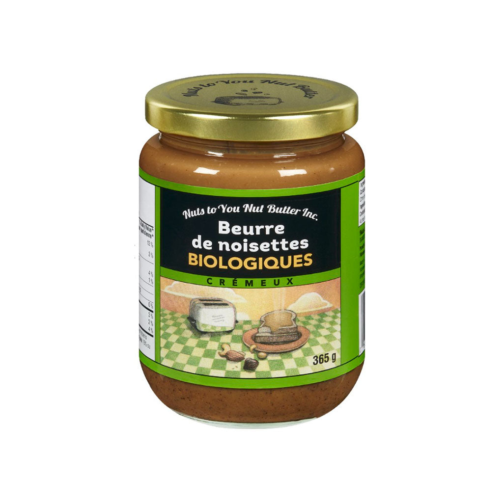 nuts to you beurre de noisettes biologique crémeux 365 g