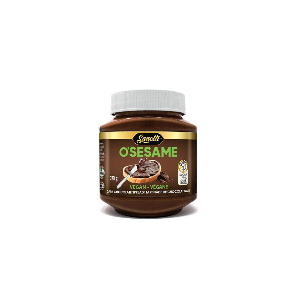 O'Sesame Tartinade de Chocolat Noir Végane Sanotti - La Boite à Grains