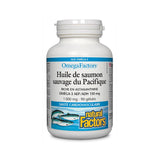 OmegaFactors Huile de Saumon Sauvage du Pacifique Natural Factors - La Boite à Grains