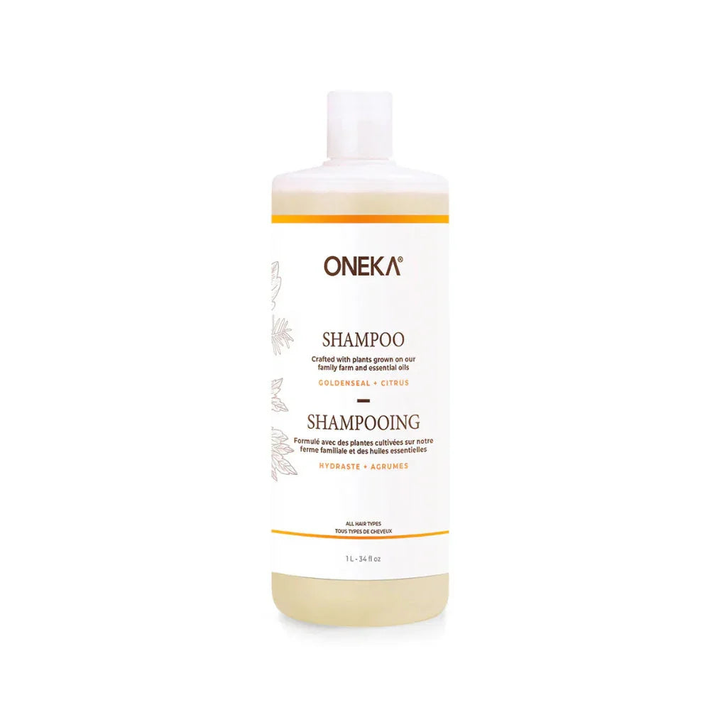 Oneka citrus goldenseal shampoo - La Boite à Grains