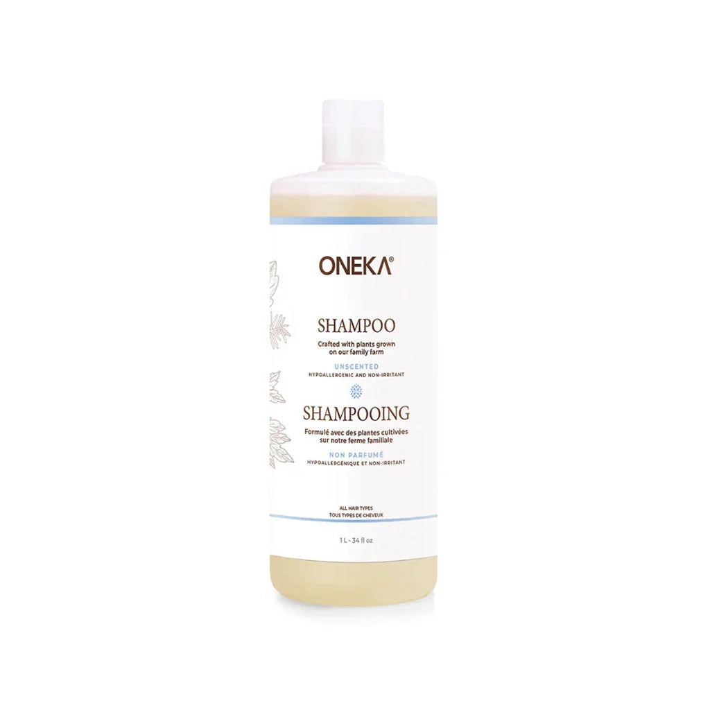 unscented shampoo 1 liter Oneka - La Boite à Grains