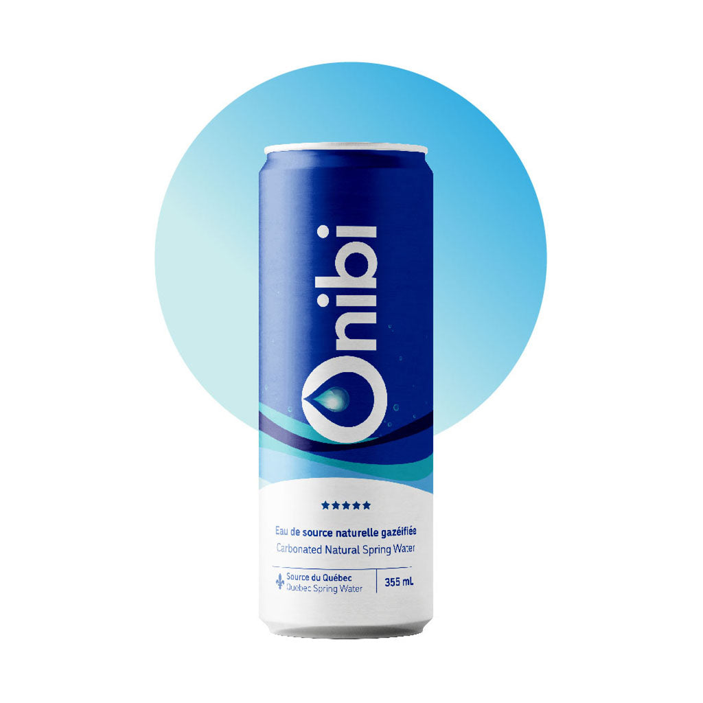 eau de source naturelle gazéifiée Onibi - La Boite à Grains