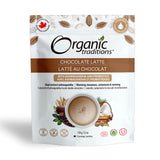 organic tradition latté au chocolat avec ashwagandha et probiotiques 150 g - la boite à grains
