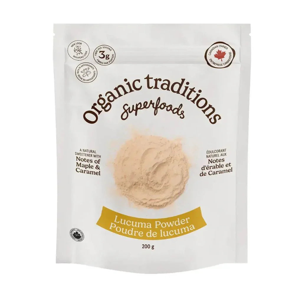 poudre de lucuma biologique Organic Traditions - La Boite à Grains