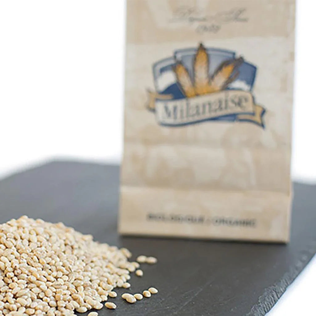 Milanese Organic Hulled Barley - La Boite à Grains