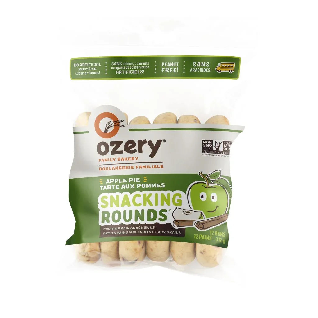 Snacking Rounds apple pie rolls Ozery - La Boite à Grains