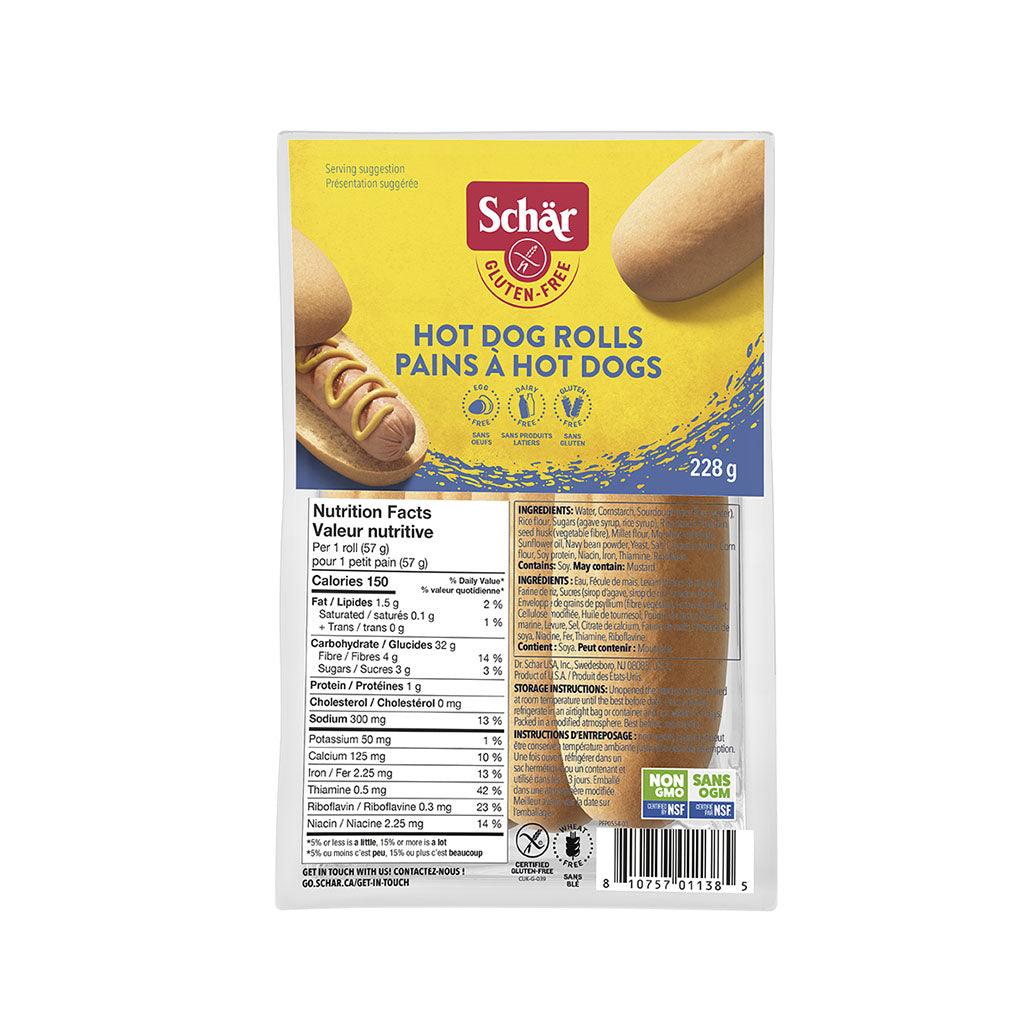 Pains à Hot Dogs Sans Gluten (8.99$ CAD$) – La Boite à Grains