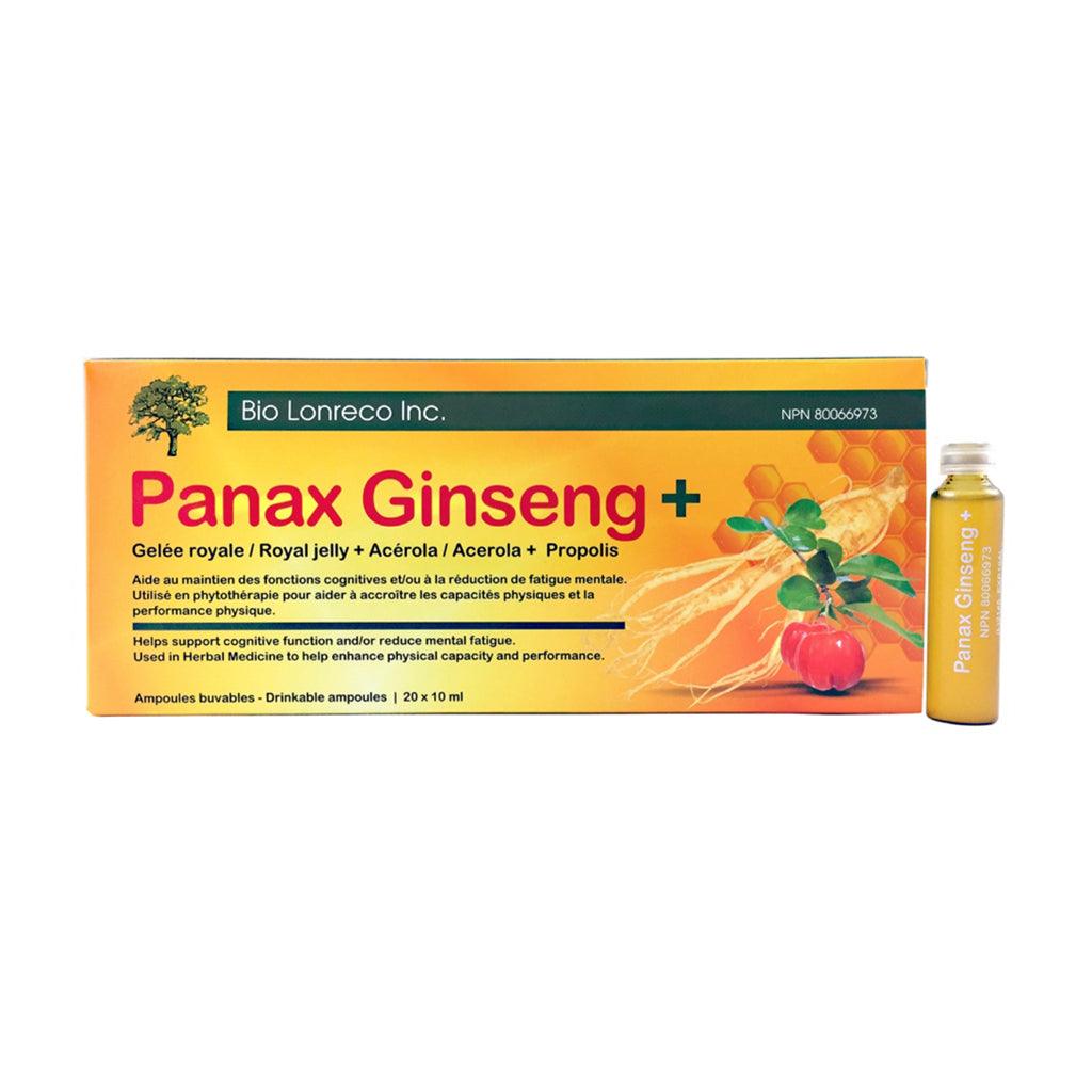 Panax Ginseng Plus Bio Lonreco - La Boite à Grains