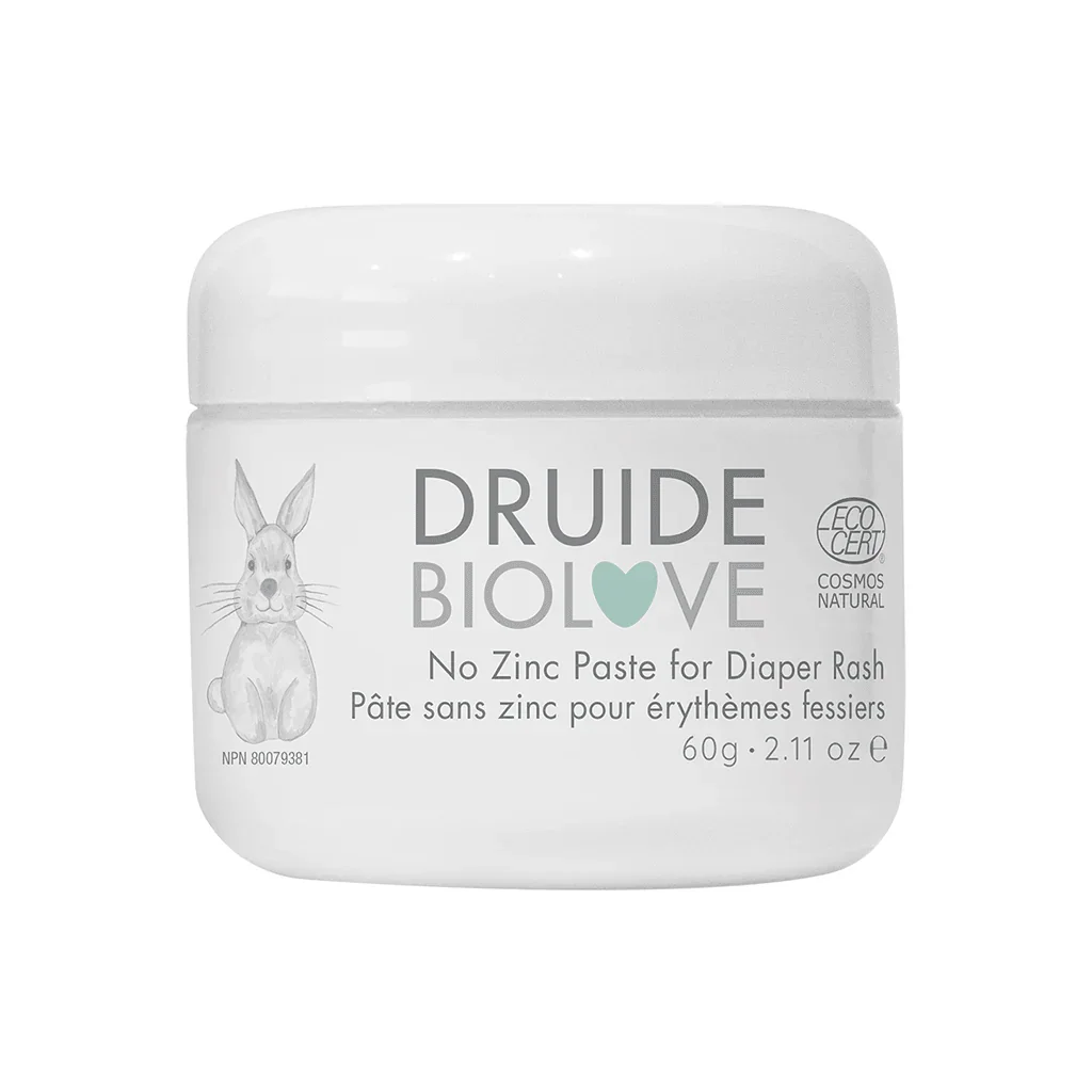 Zinc-Free Paste for Baby Druide Diaper Rashes - La Boite à Grains