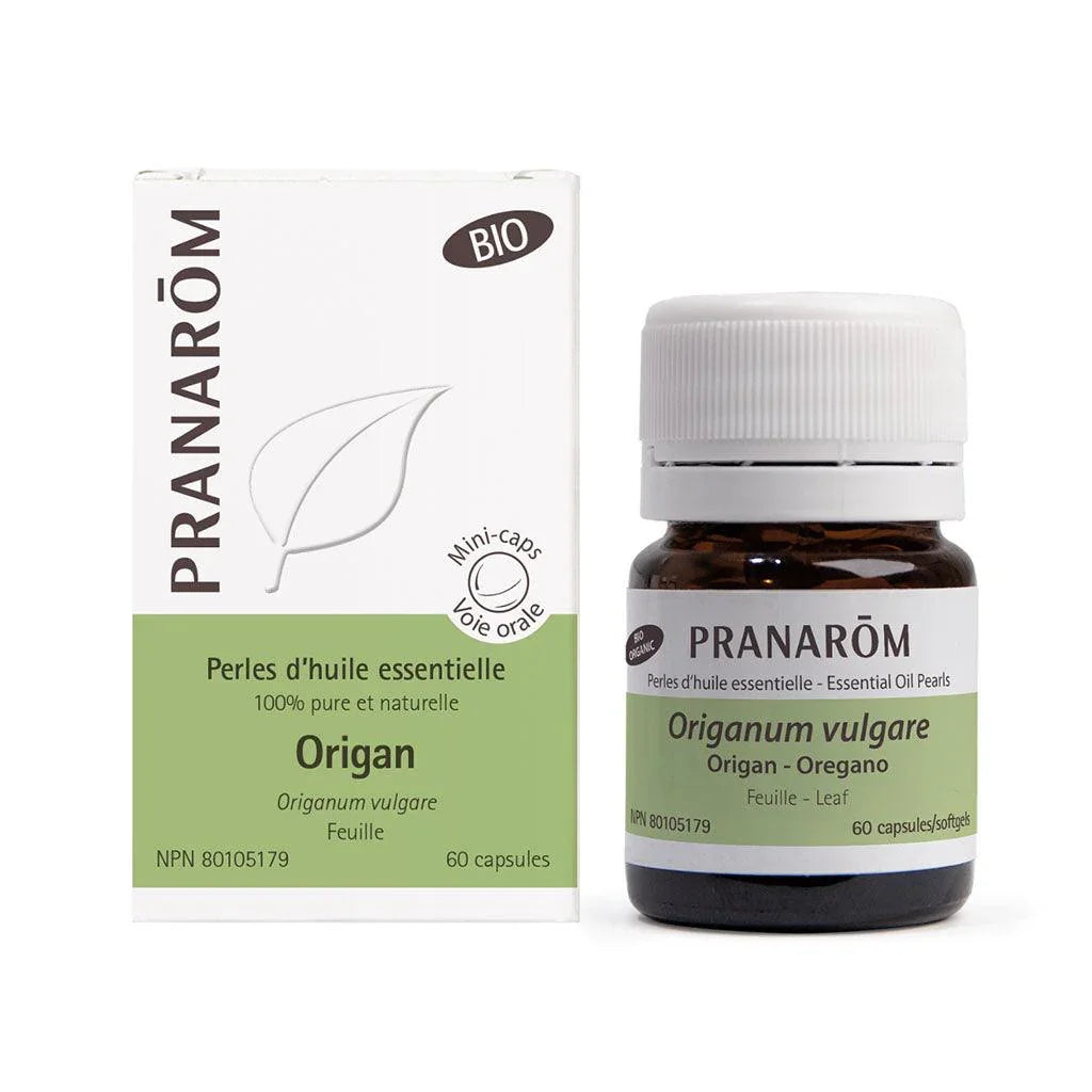 Perles d'Huile Essentielle Origan Biologique Pranarôm - La Boite à Grains