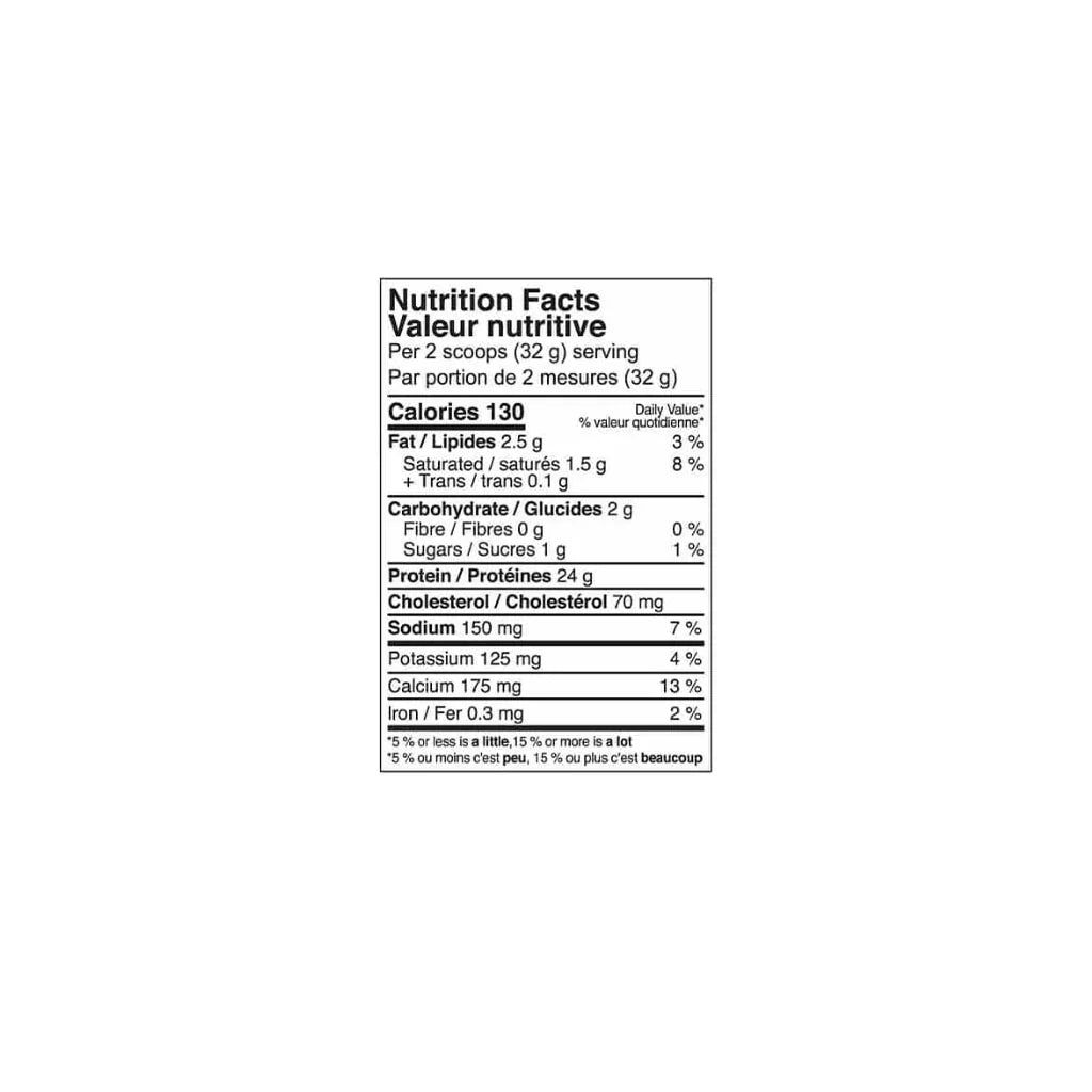 Prairie Naturals lean whey whey vanilla - La Boite à Grains