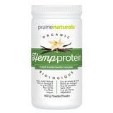 Prairie Naturals Organic French Vanilla Hemp Protein 400 g - La Boite à Grains