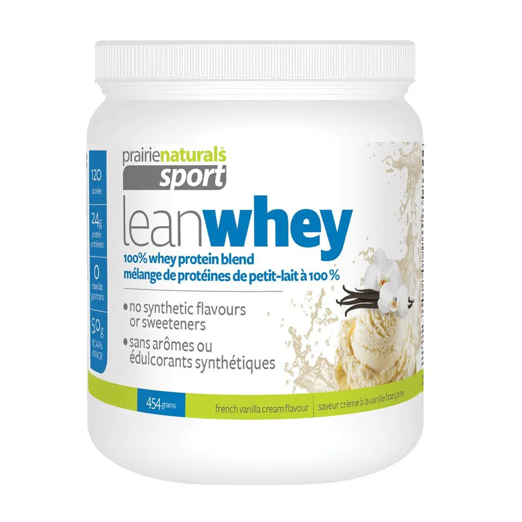 Prairie Naturals Whey Protein Blend French Vanilla Cream 454 g - La Boite à Grains