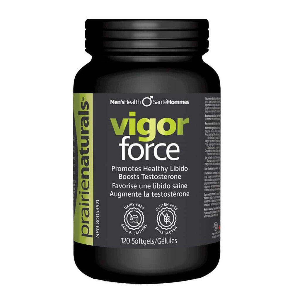 Prairie Naturals Vigor Force 120 gélules - La Boite à Grains