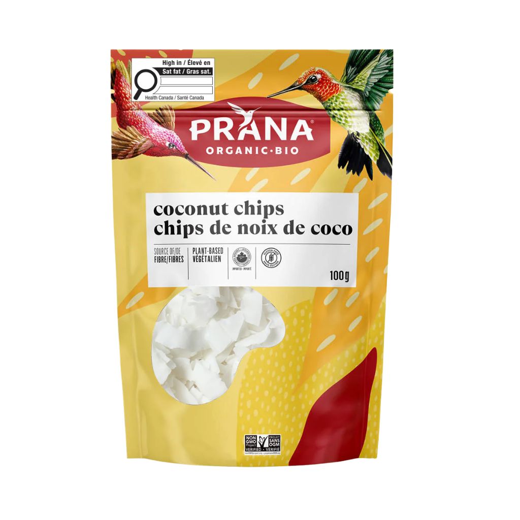 chips de noix de coco bio Prana - La Boite à Grains