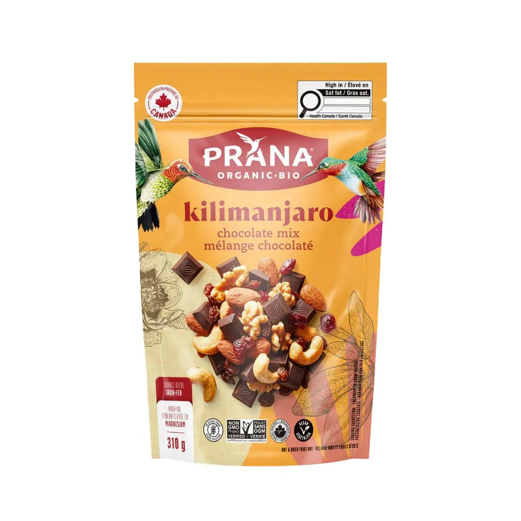 mélange chocolaté Kilimanjaro Prana - La Boite à Grains