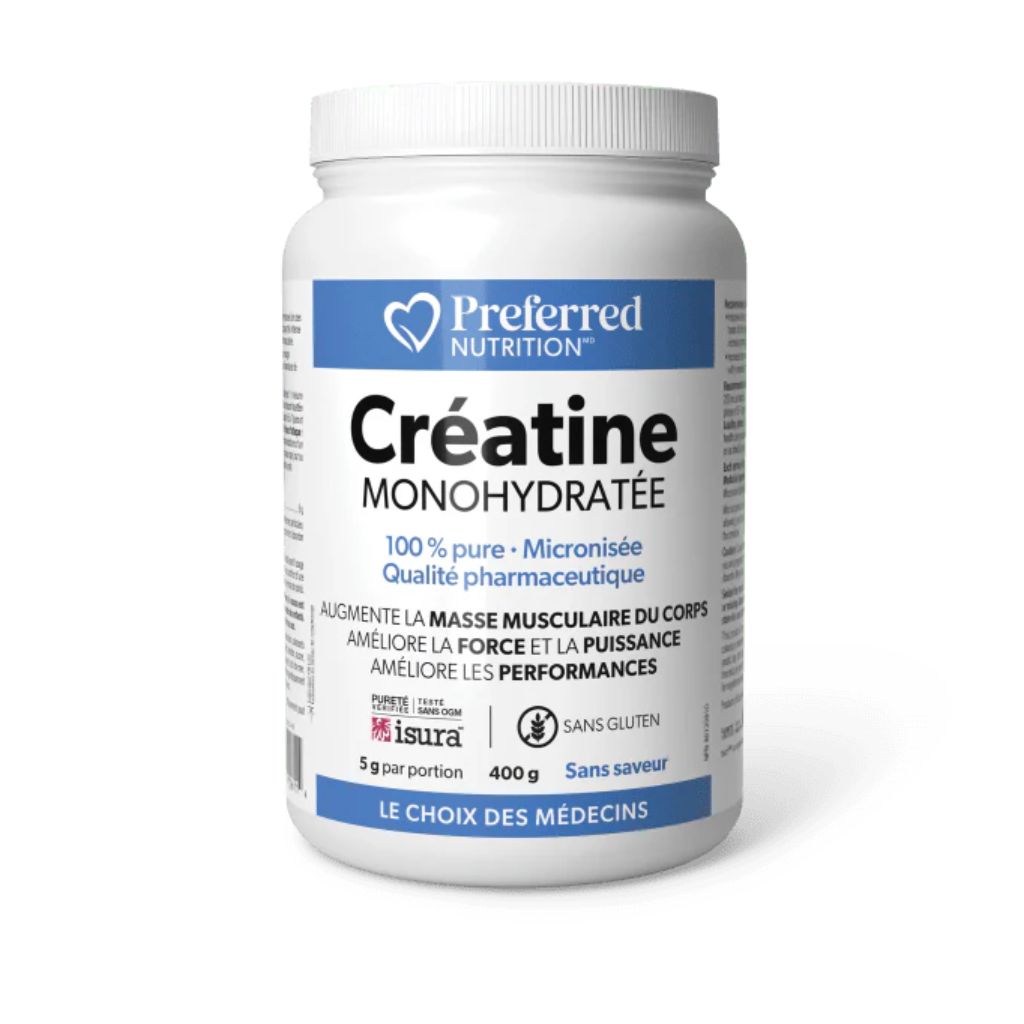 créatine monohydratée Preferred Nutrition - La Boite à Grains