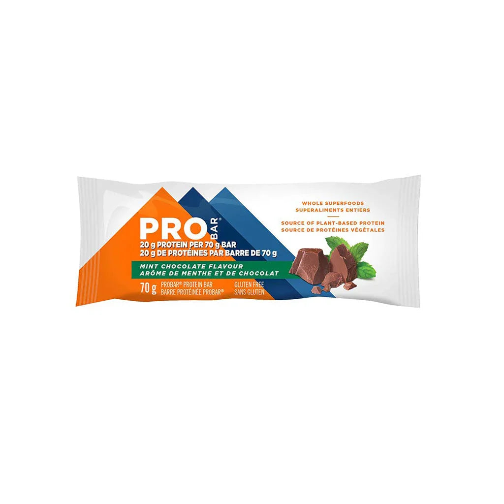 Probar mint and chocolate protein bar - La Boite à Grains