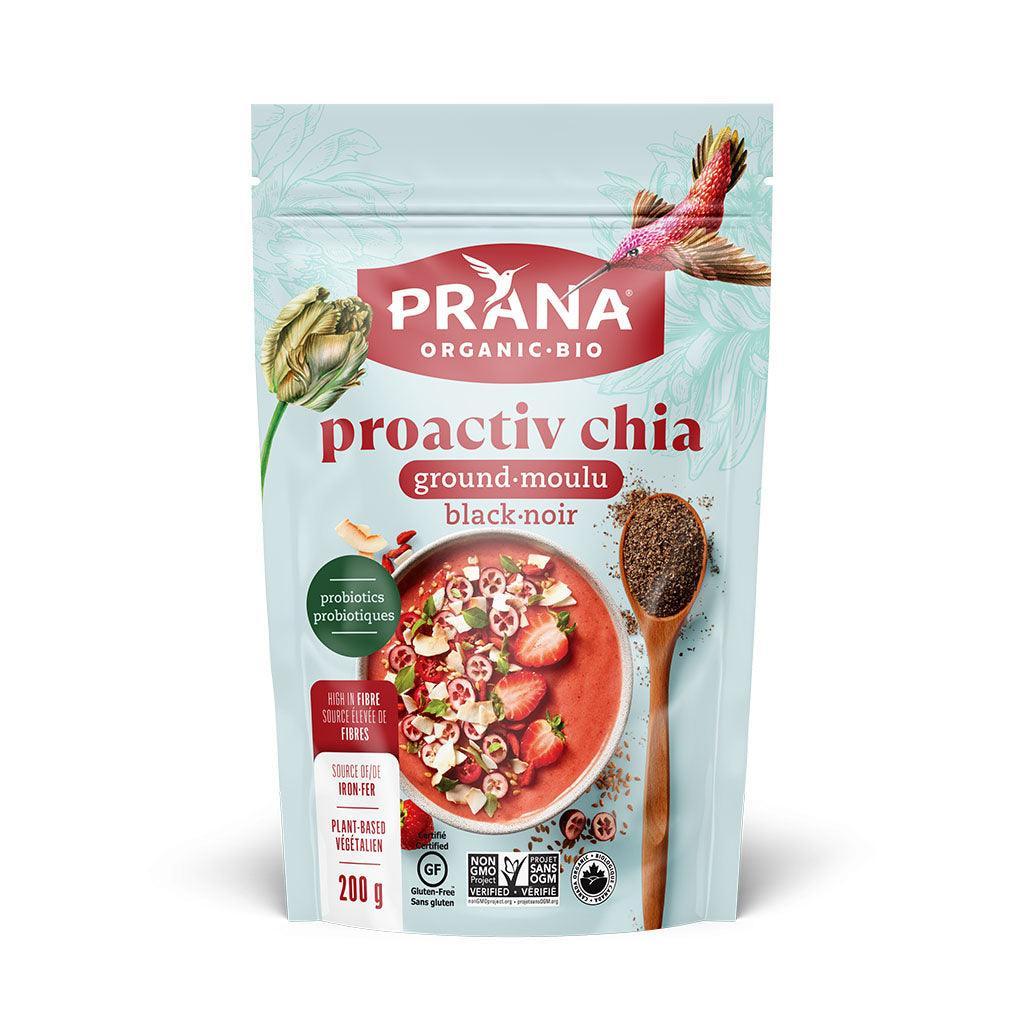 Proactiv Organic Ground Black Chia Prana - La Boite à Grains