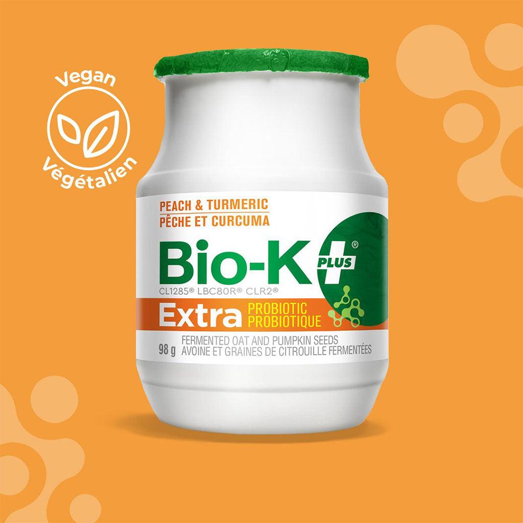 Probiotique à Boire Extra Pêche et Curcuma Bio-K+ - La Boite à Grains