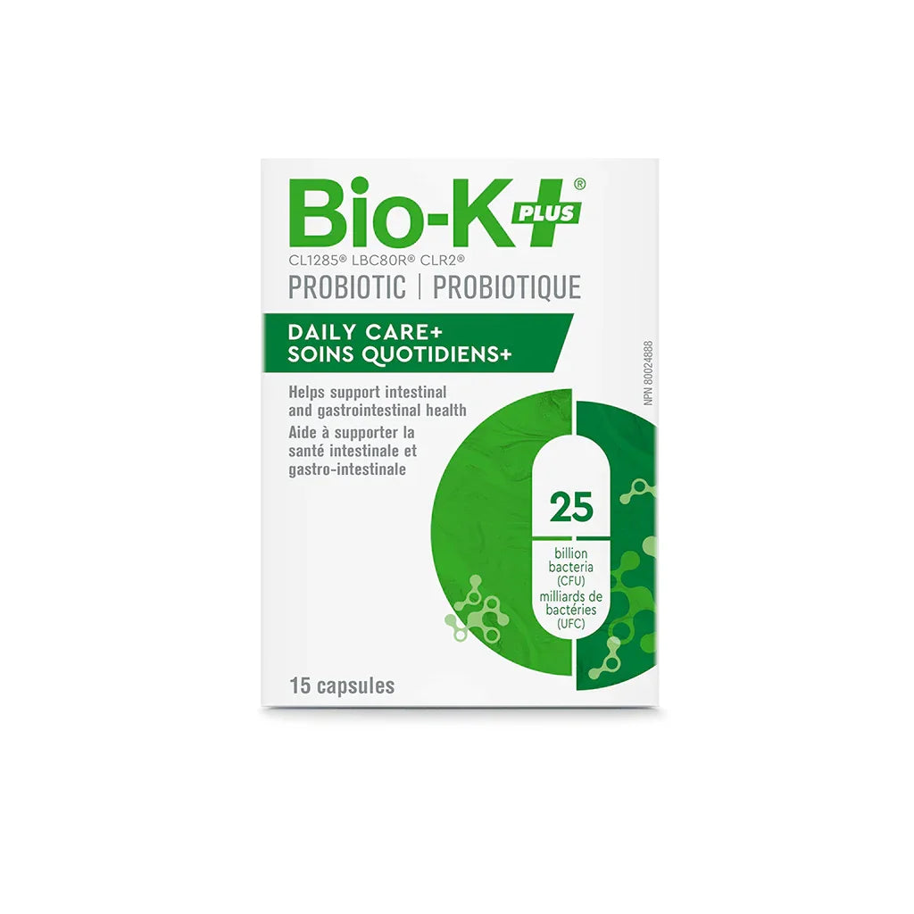 Probiotic Daily Care+ 25 Billion Bio-K+ - La Boite à Grains