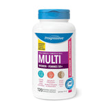 progressive multi femmes 50+ multivitamine 120 capsules végétales