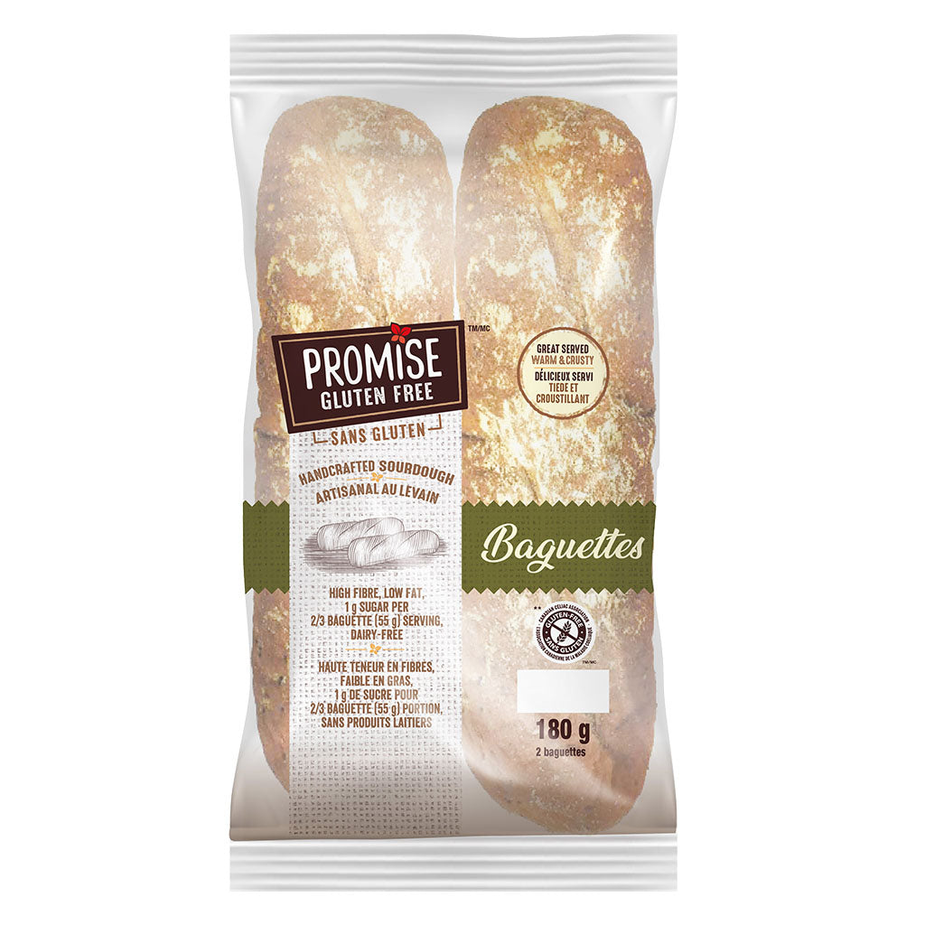 baguettes au levain sans gluten Promise - La Boite à Grains