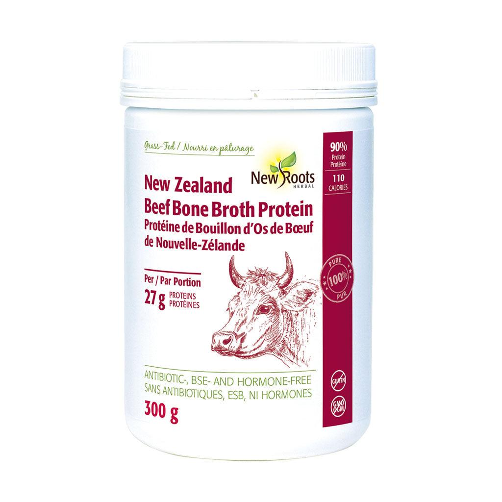 Protéine de Bouillon d'Os de Boeuf New Roots Herbal - La Boite à Grains