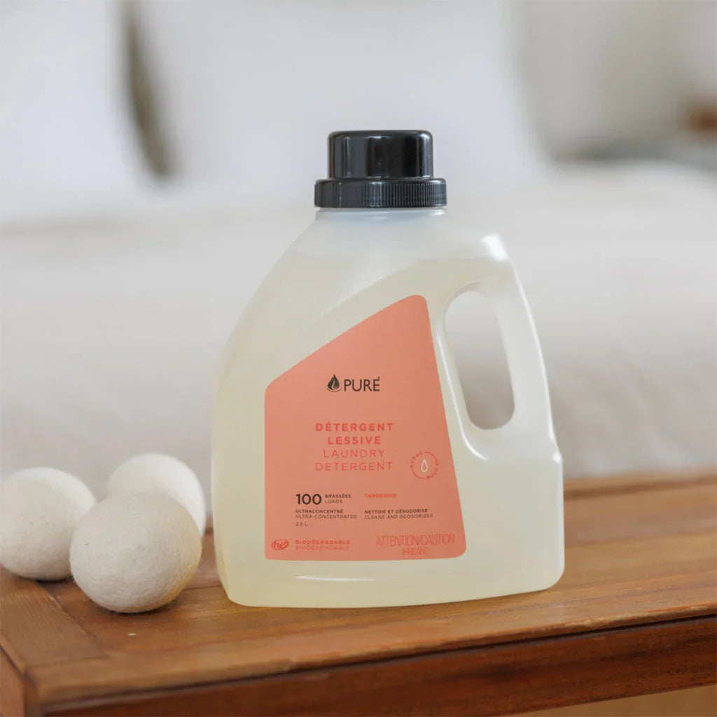 Pure tangerine laundry detergent - La Boite à Grains