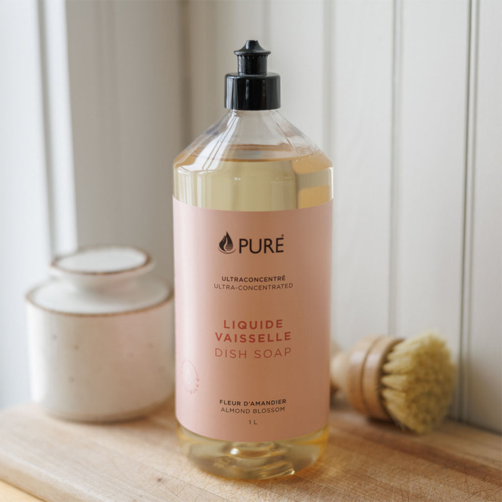 liquide vaisselle fleur d'amandie Pure - La Boite à Grains