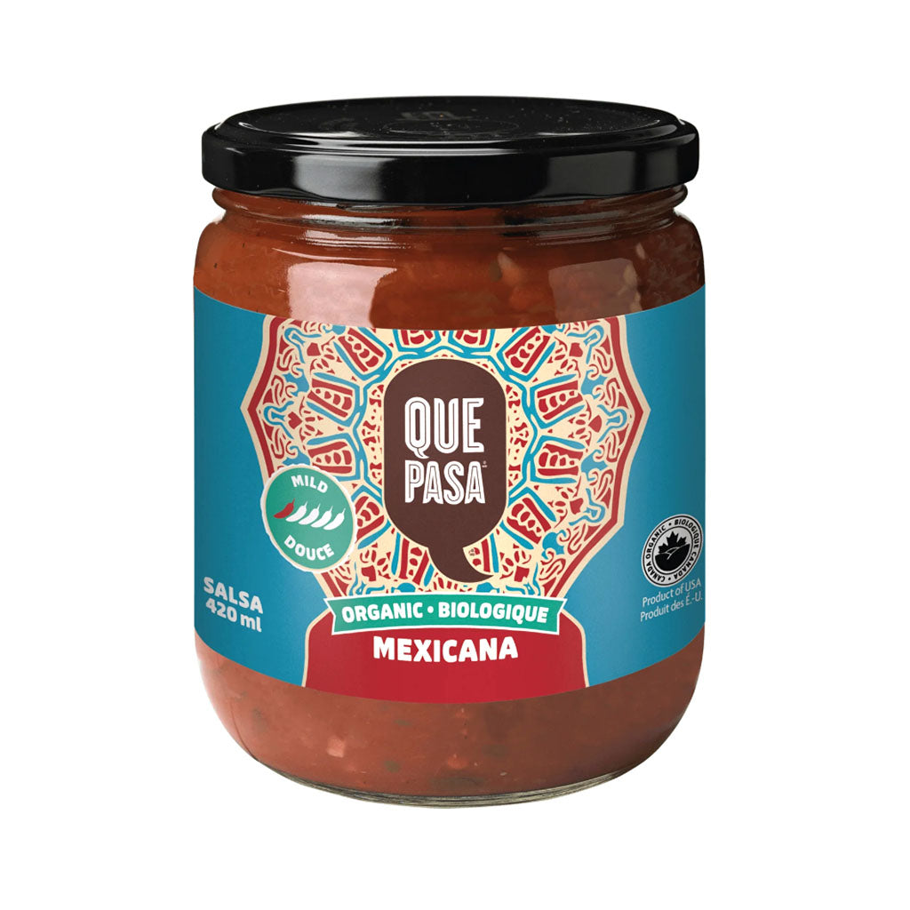salsa mexicana douce biologique que pasa - La Boite à Grains