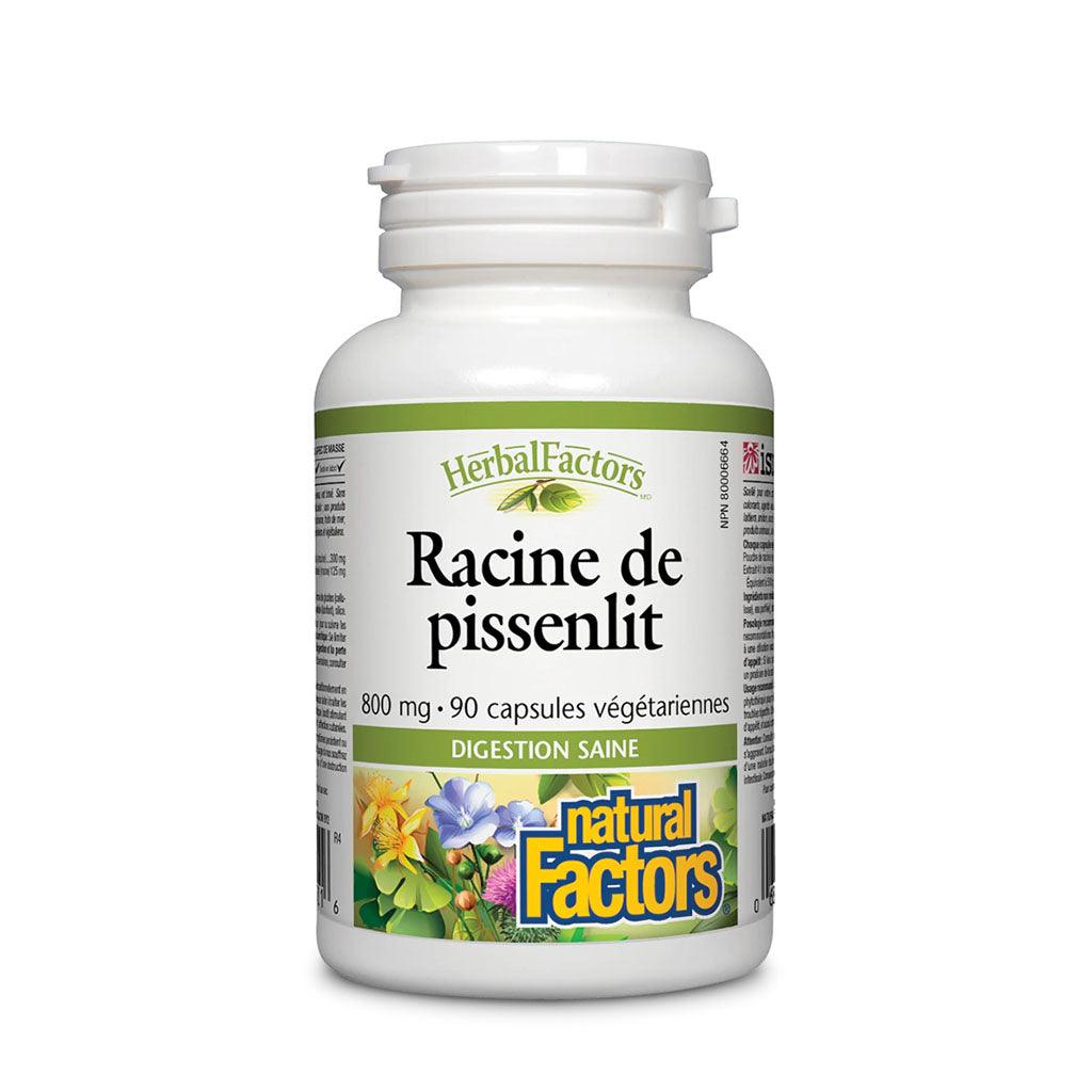 Racine de Pissenlit Natural Factors - La Boite à Grains