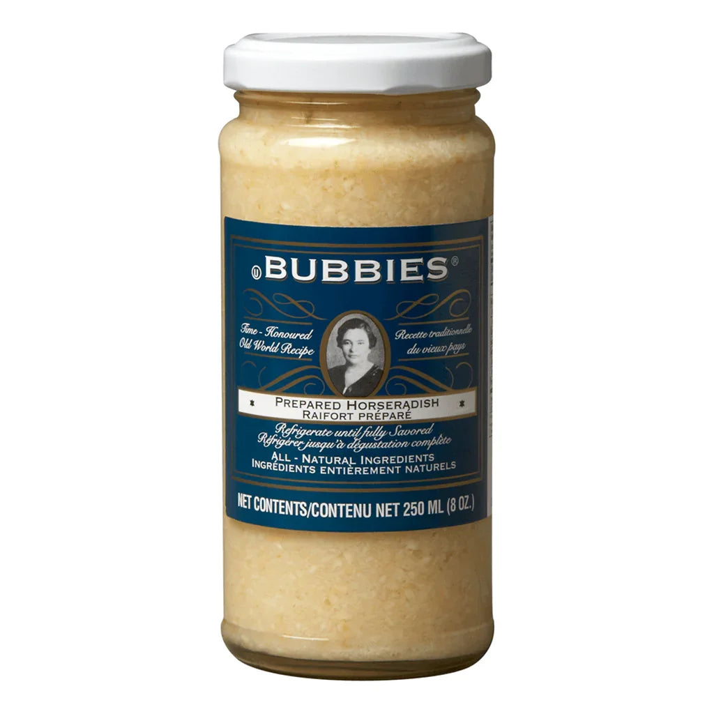 Horseradish Prepared Traditional Bubbies Recipe - La Boite à Grains