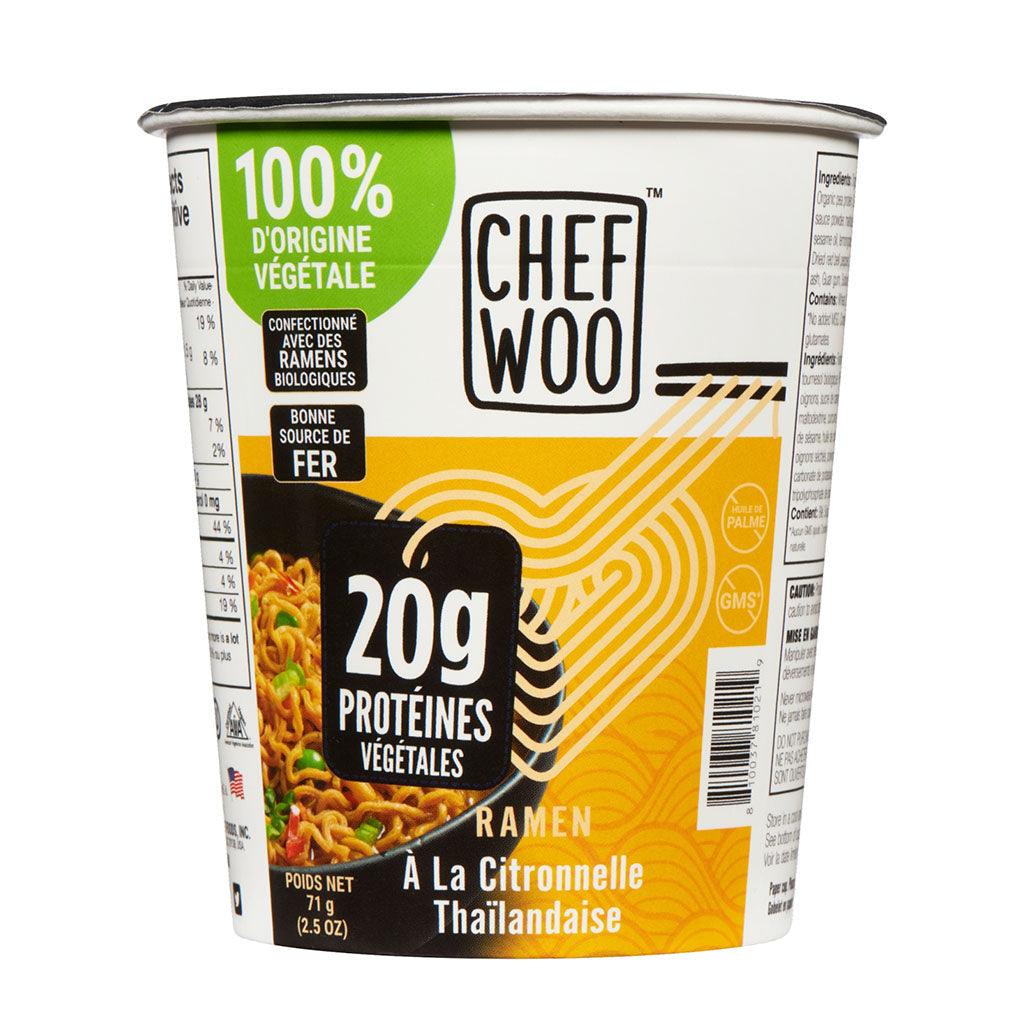 Ramen Saveur de Citronnelle Thaïlandaise Biologique Chef Woo - La Boite à Grains