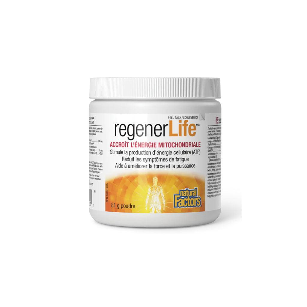 RegenerLife Natural Factors - La Boite à Grains