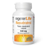 Resvératrol RegenerLife Natural Factors - La Boite à Grains