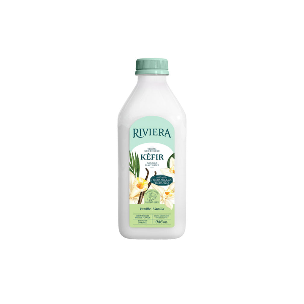 Kéfir Végétal Noix de Coco Vanille Riviera - La Boite à Grains