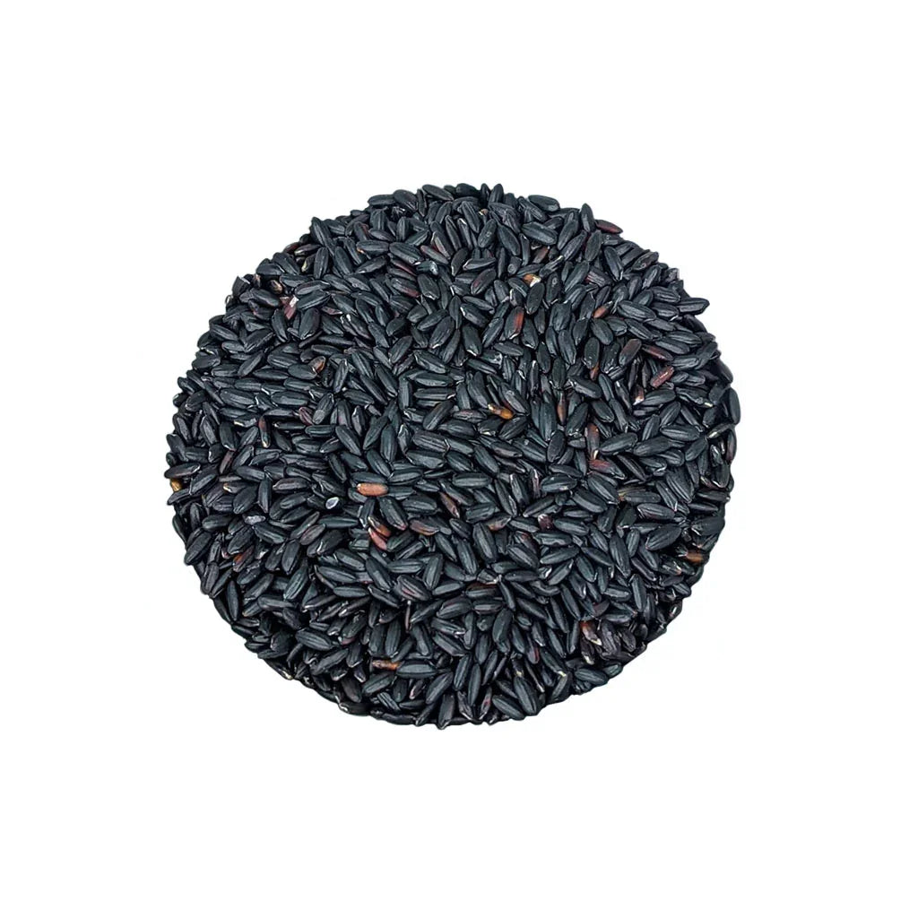 Organic old-fashioned black rice (bulk) - La boite à grains