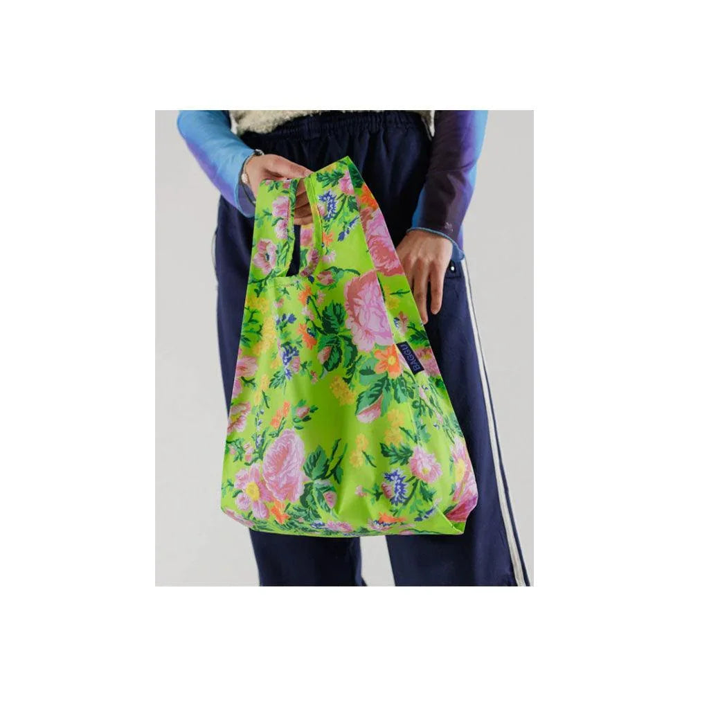Baggu Lime Pink Reusable Bag - La Boite à Grains