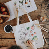 Sac Réutilisable pour le Marché à Colorier Dans le Sac - La Boite à Grains